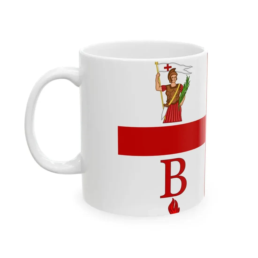 Flag of the Province of Varese (Italy) White Coffee Mug - Go Mug Yourself