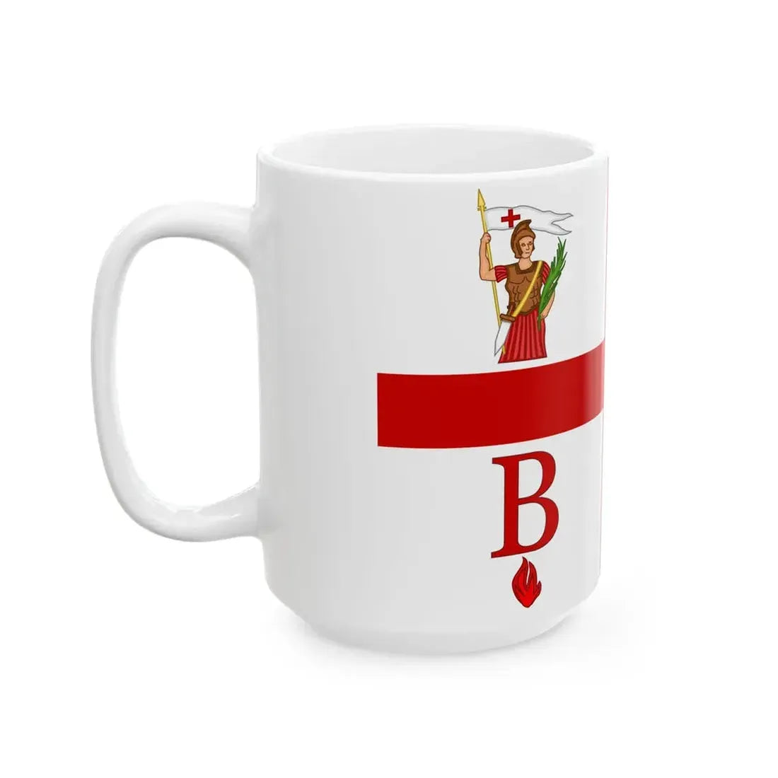 Flag of the Province of Varese (Italy) White Coffee Mug - Go Mug Yourself