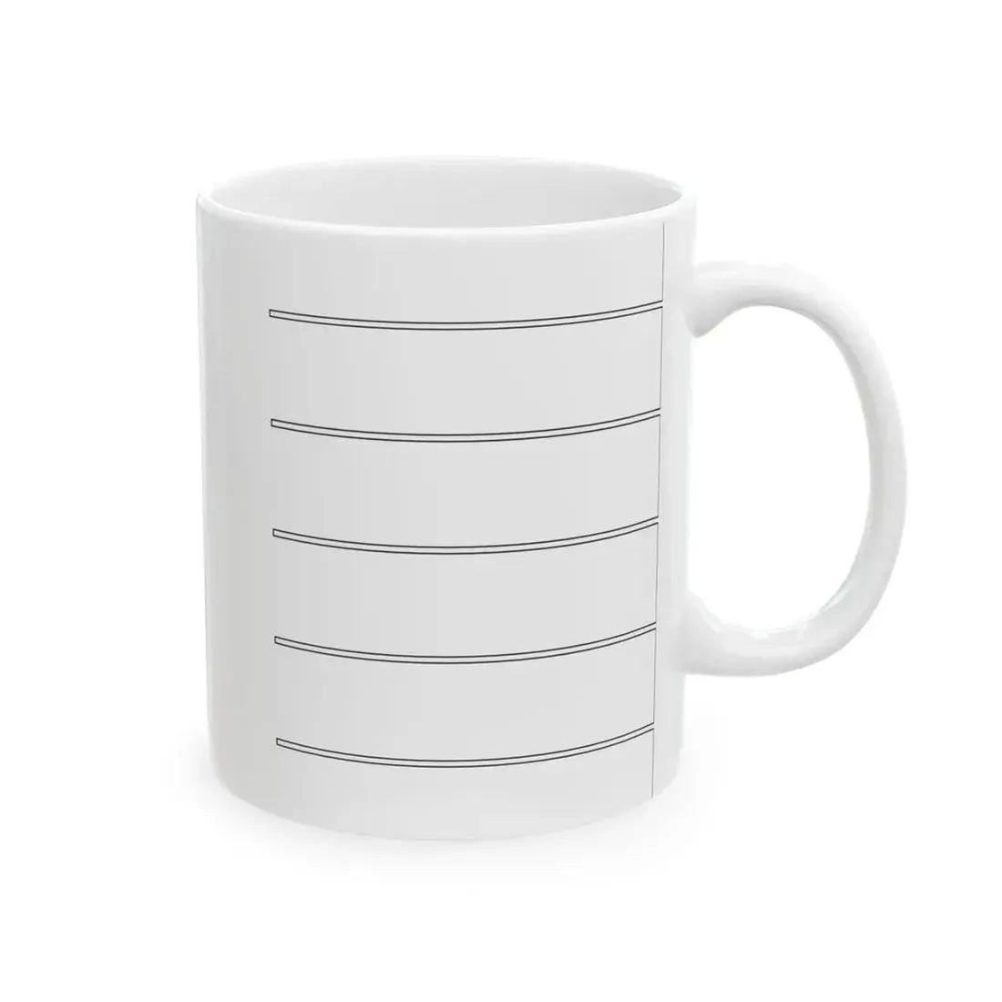 Flag of the Province of Venice (Italy) White Coffee Mug - Go Mug Yourself