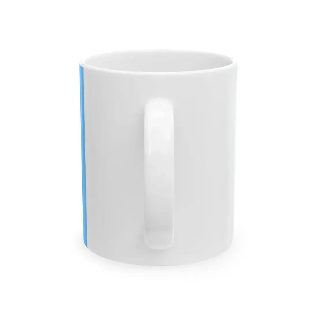Flag of the Province of Vibo Valentia (Italy) White Coffee Mug - Go Mug Yourself