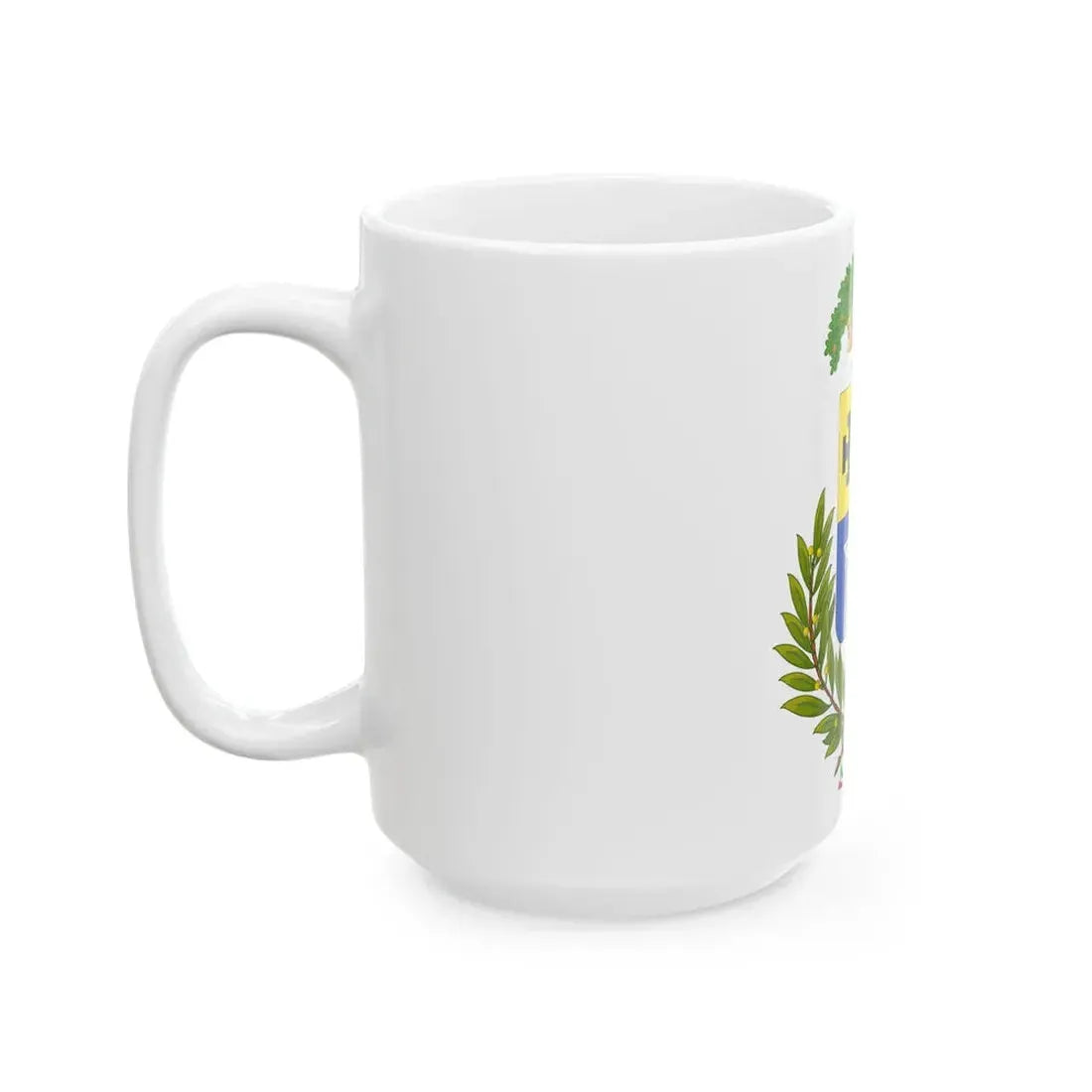 Flag of the Province of Vibo Valentia (Italy) White Coffee Mug - Go Mug Yourself