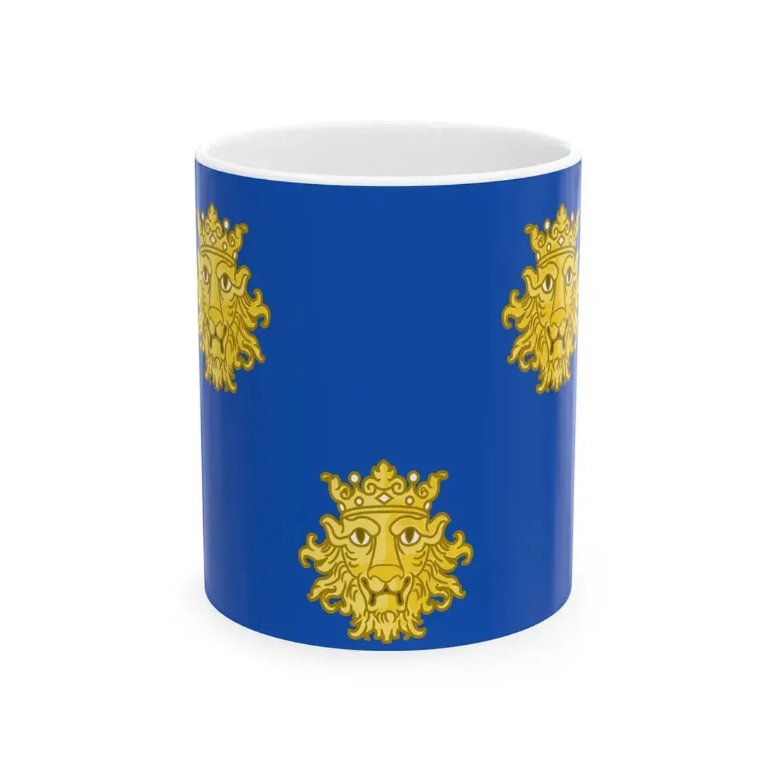 Flag of the Province of Zara (Italy) White Coffee Mug 11oz - Go Mug Yourself