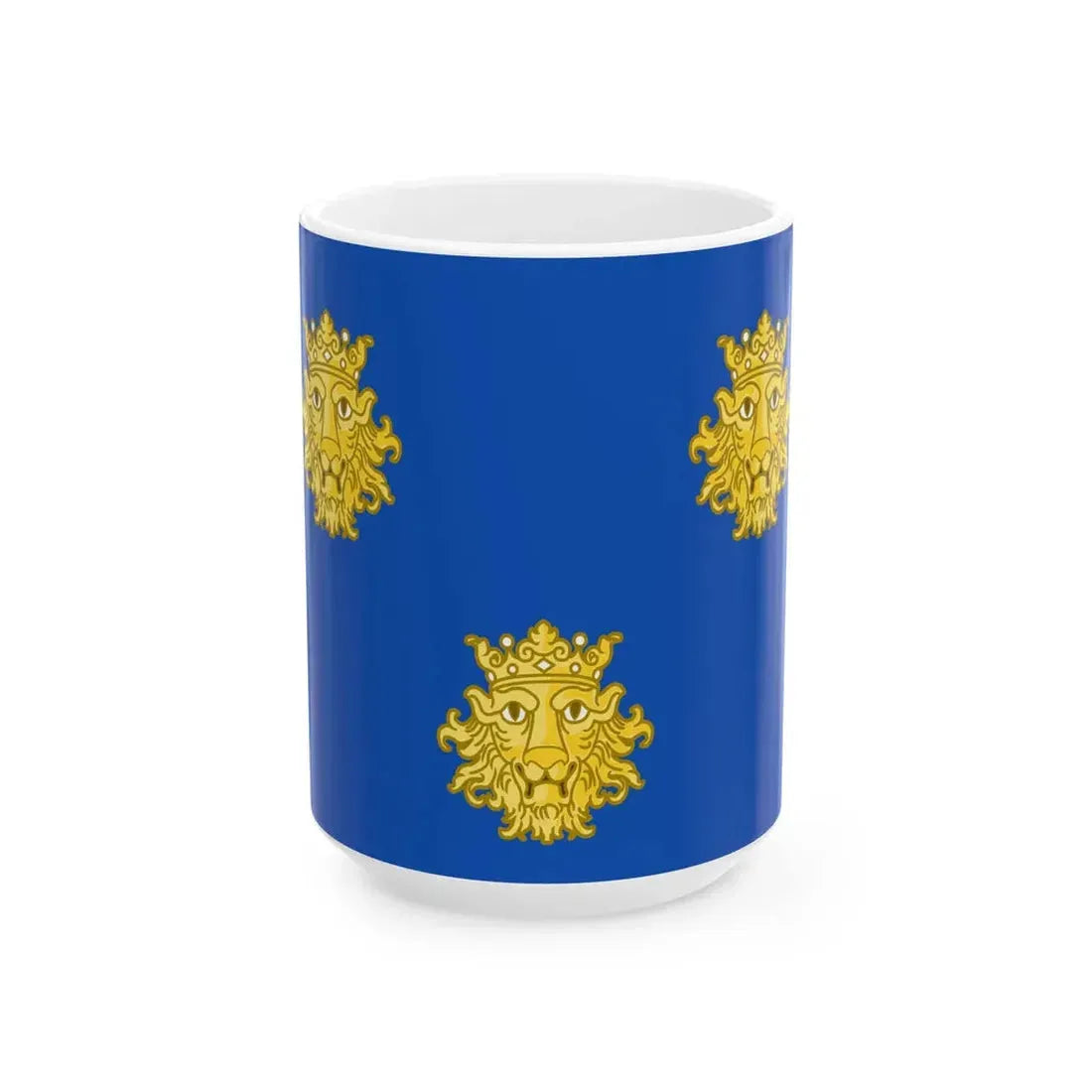 Flag of the Province of Zara (Italy) White Coffee Mug 15oz - Go Mug Yourself