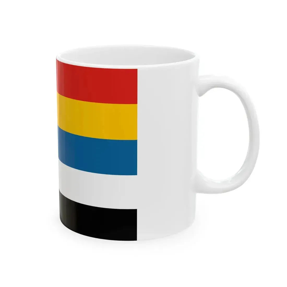 Flag of the Provisional Government of the Republic of China 1939-1940 (China) White Coffee Mug - Go Mug Yourself