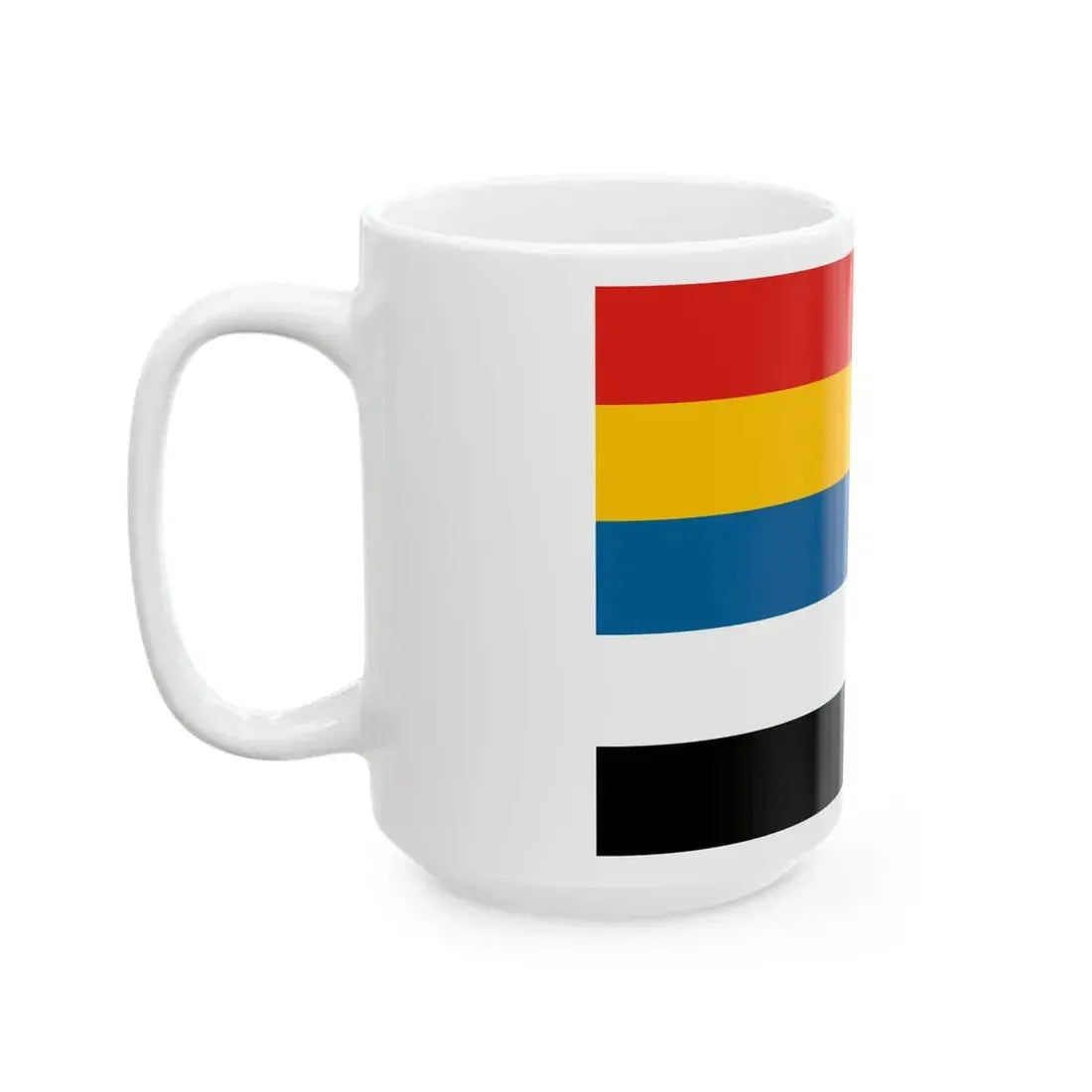 Flag of the Provisional Government of the Republic of China 1939-1940 (China) White Coffee Mug - Go Mug Yourself