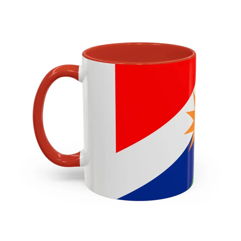 Flag of the Puntarenas Province Costa Rica - Accent Coffee Mug - Go Mug Yourself