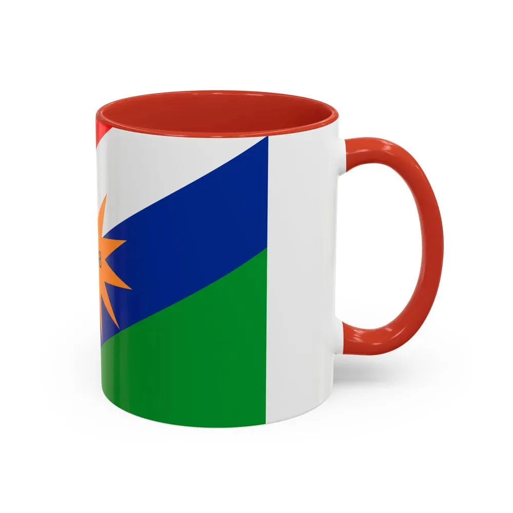 Flag of the Puntarenas Province Costa Rica - Accent Coffee Mug - Go Mug Yourself
