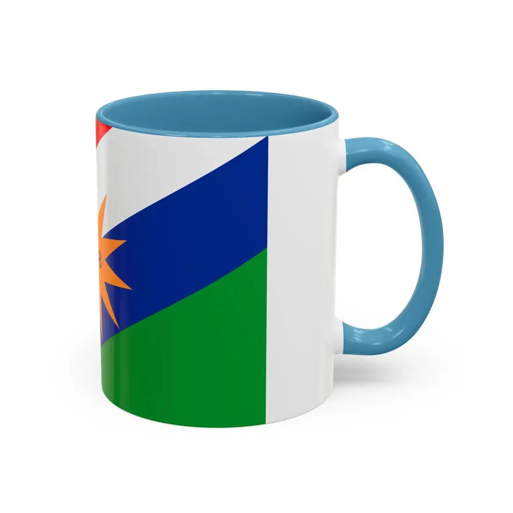 Flag of the Puntarenas Province Costa Rica - Accent Coffee Mug - Go Mug Yourself