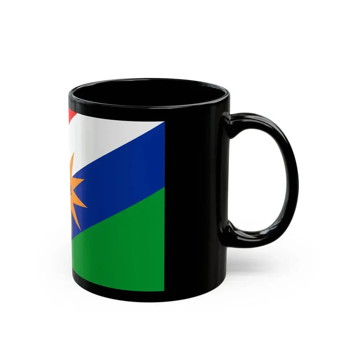 Flag of the Puntarenas Province Costa Rica - Black Coffee Mug - Go Mug Yourself