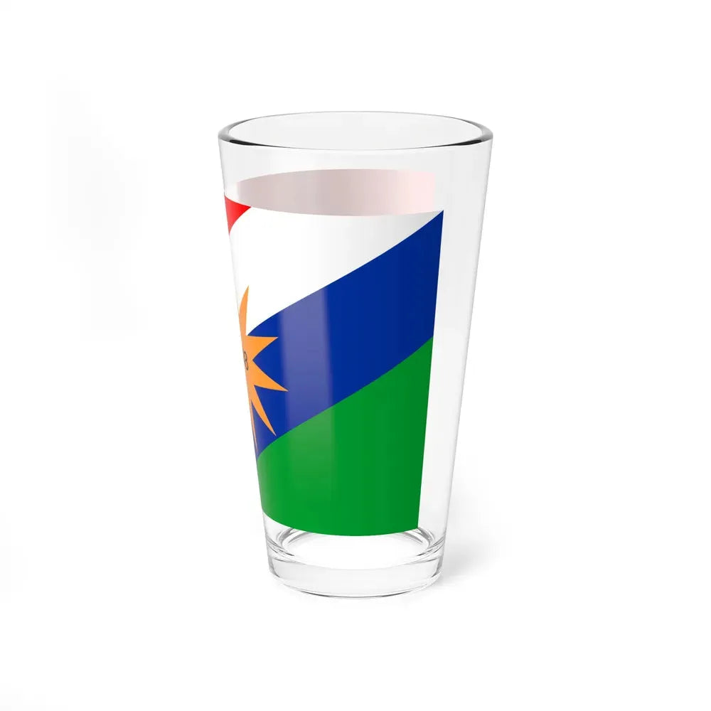 Flag of the Puntarenas Province Costa Rica - Pint Glass 16oz - Go Mug Yourself