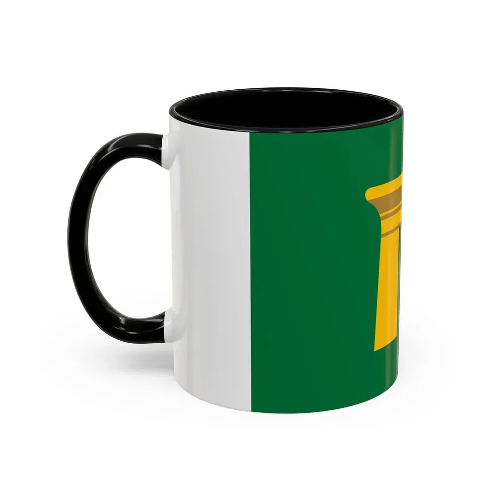 Flag of the Qena Governorate Egypt - Accent Coffee Mug - Go Mug Yourself