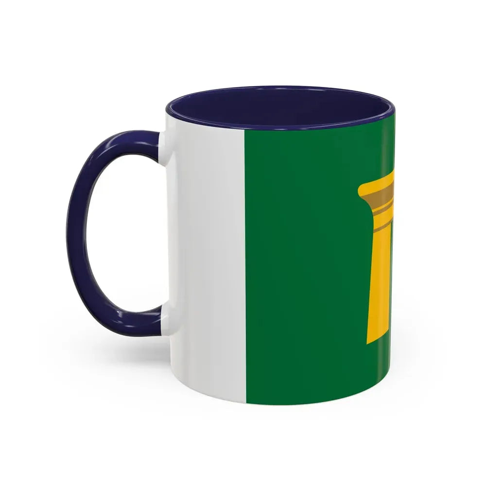 Flag of the Qena Governorate Egypt - Accent Coffee Mug - Go Mug Yourself