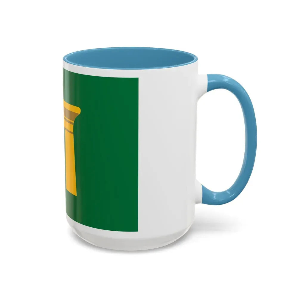 Flag of the Qena Governorate Egypt - Accent Coffee Mug - Go Mug Yourself