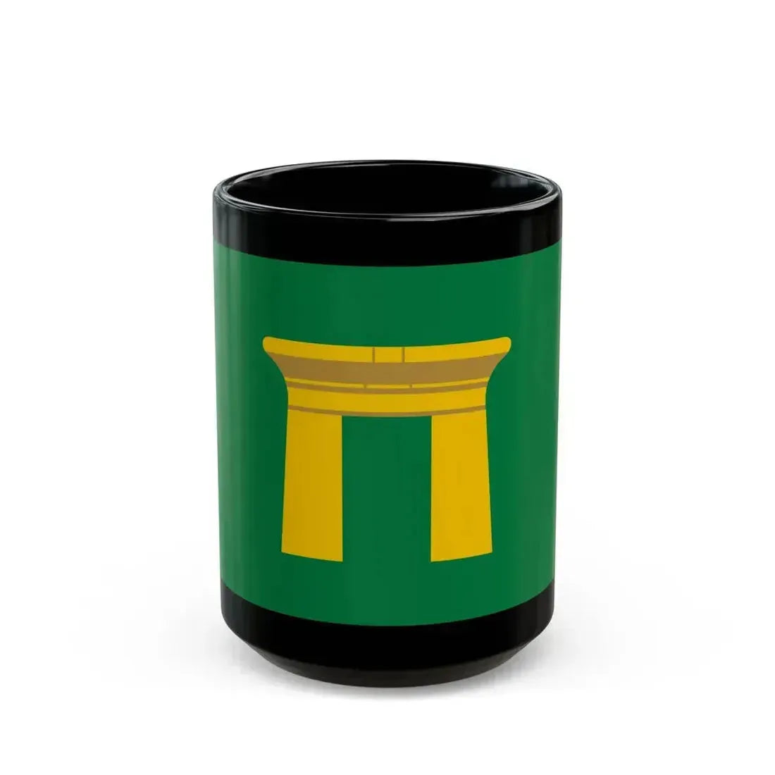 Flag of the Qena Governorate Egypt - Black Coffee Mug 15oz - Go Mug Yourself