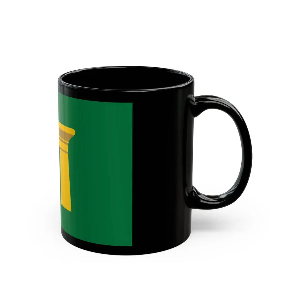 Flag of the Qena Governorate Egypt - Black Coffee Mug - Go Mug Yourself