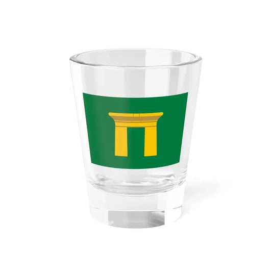 Flag of the Qena Governorate Egypt - Shot Glass 1.5oz 1.5oz - Go Mug Yourself