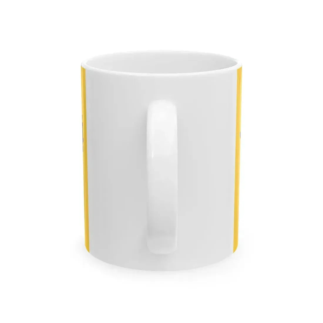 Flag of the Qing dynasty 1889-1912 (China) White Coffee Mug - Go Mug Yourself
