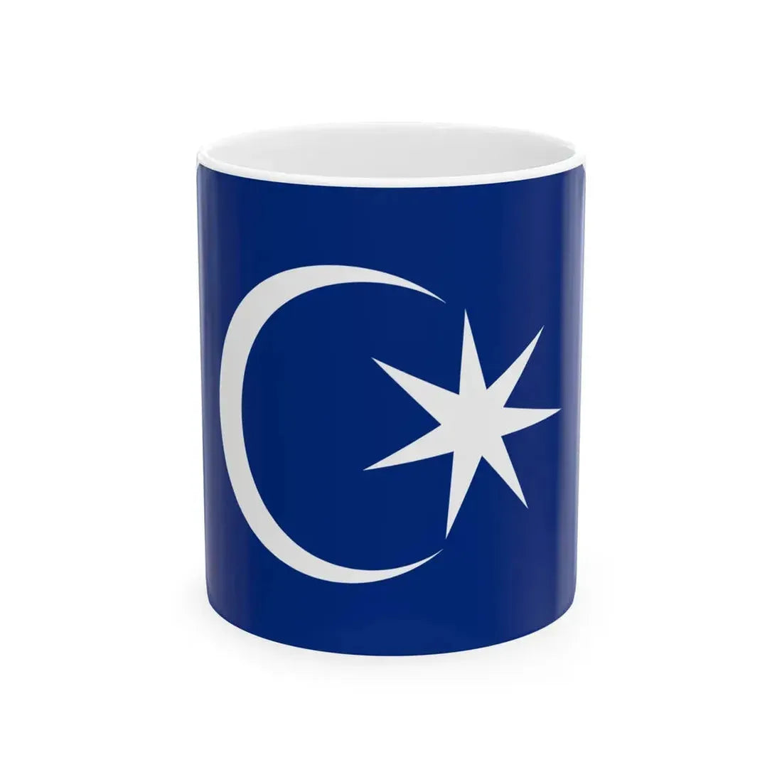 Flag of the Queen Consort of Johor (Malaysia) White Coffee Mug 11oz - Go Mug Yourself