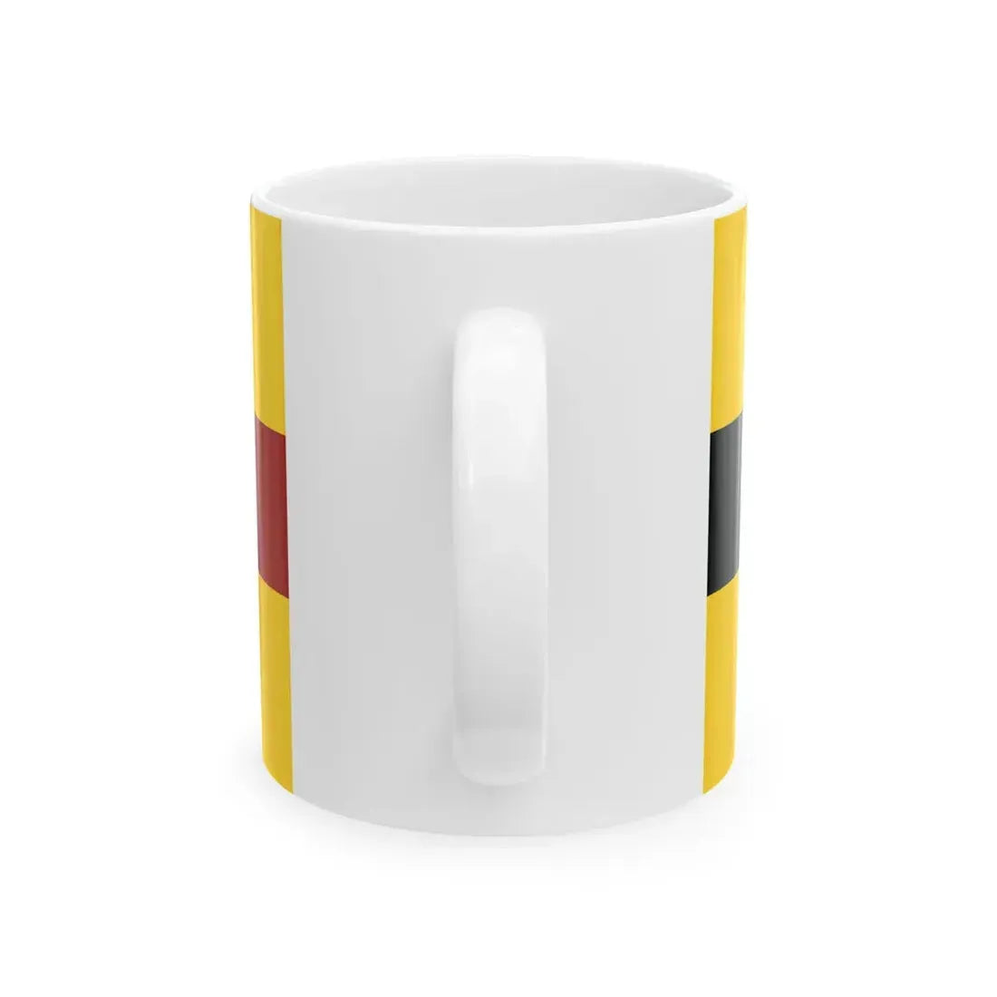 Flag of the Raj of Sarawak 1848 (Malaysia) White Coffee Mug - Go Mug Yourself