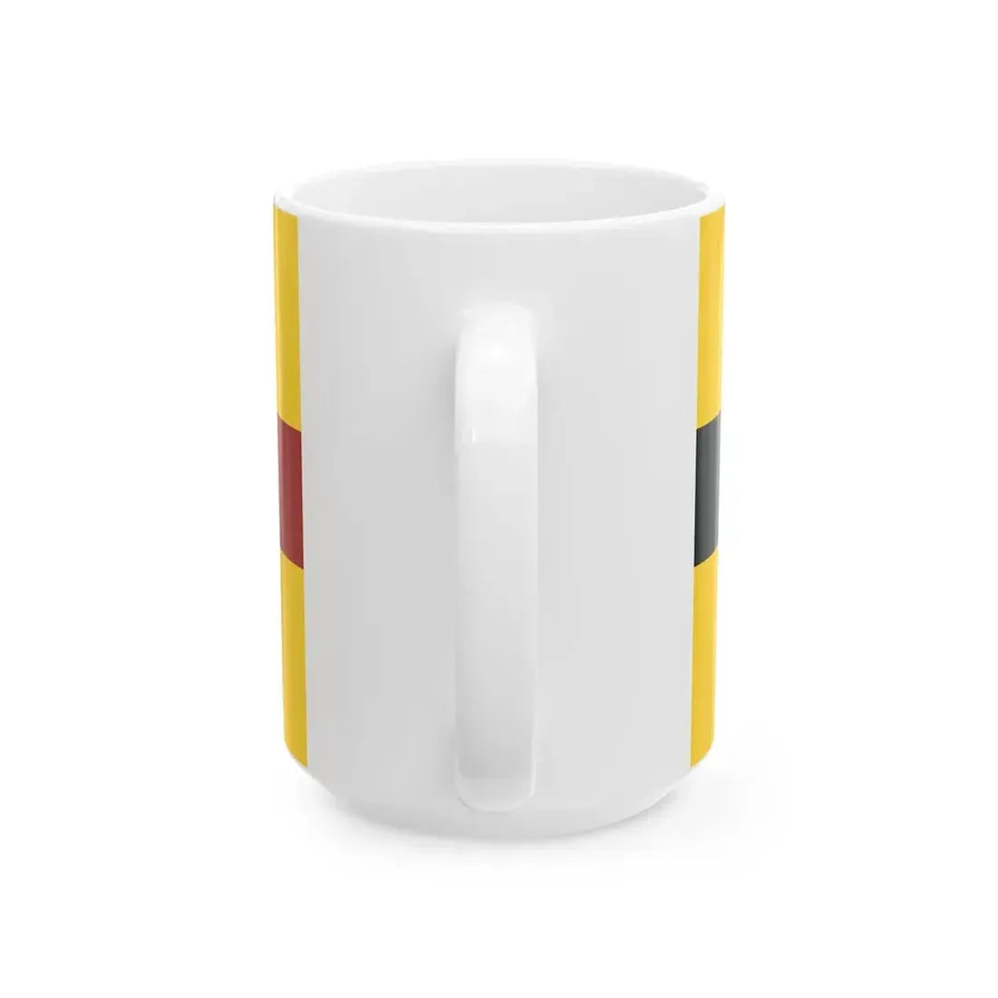 Flag of the Raj of Sarawak 1848 (Malaysia) White Coffee Mug - Go Mug Yourself