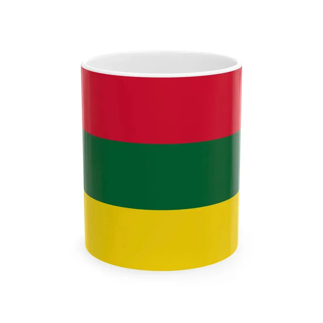 Flag of the Regency of Algiers (Algeria) White Coffee Mug 11oz - Go Mug Yourself