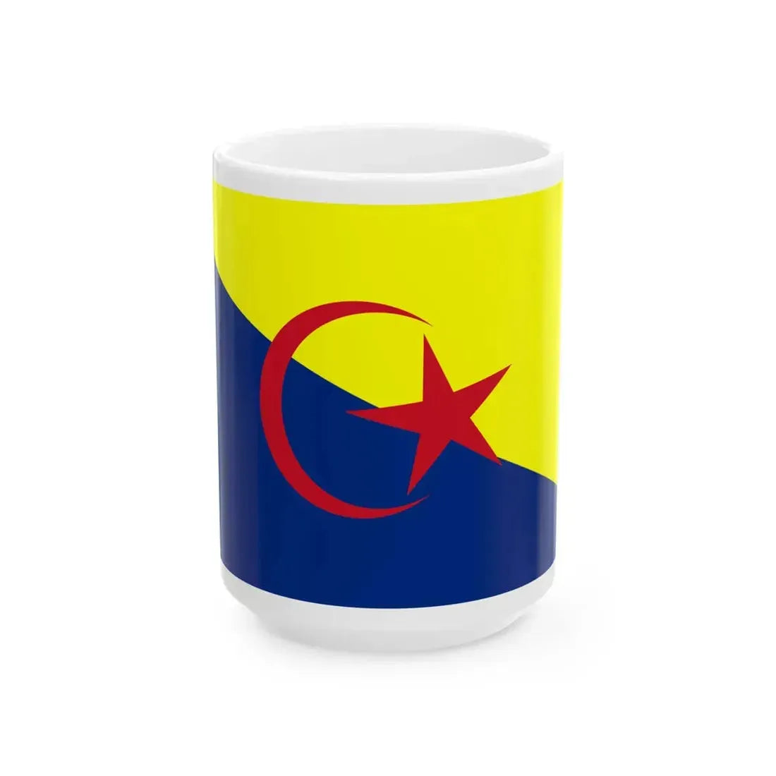 Flag of the Regent of Johor (Malaysia) White Coffee Mug 15oz - Go Mug Yourself