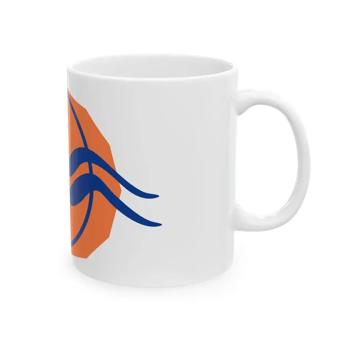 Flag of the Region of South Aegean (Greece) White Coffee Mug - Go Mug Yourself