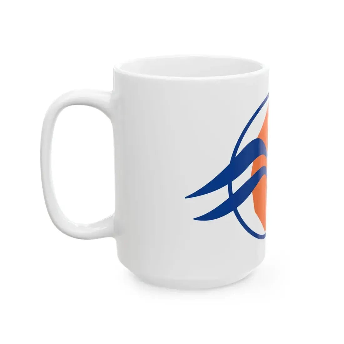 Flag of the Region of South Aegean (Greece) White Coffee Mug - Go Mug Yourself