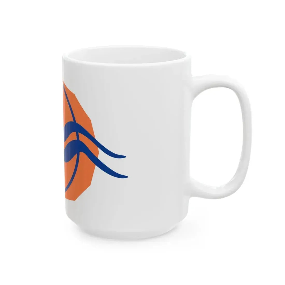 Flag of the Region of South Aegean (Greece) White Coffee Mug - Go Mug Yourself