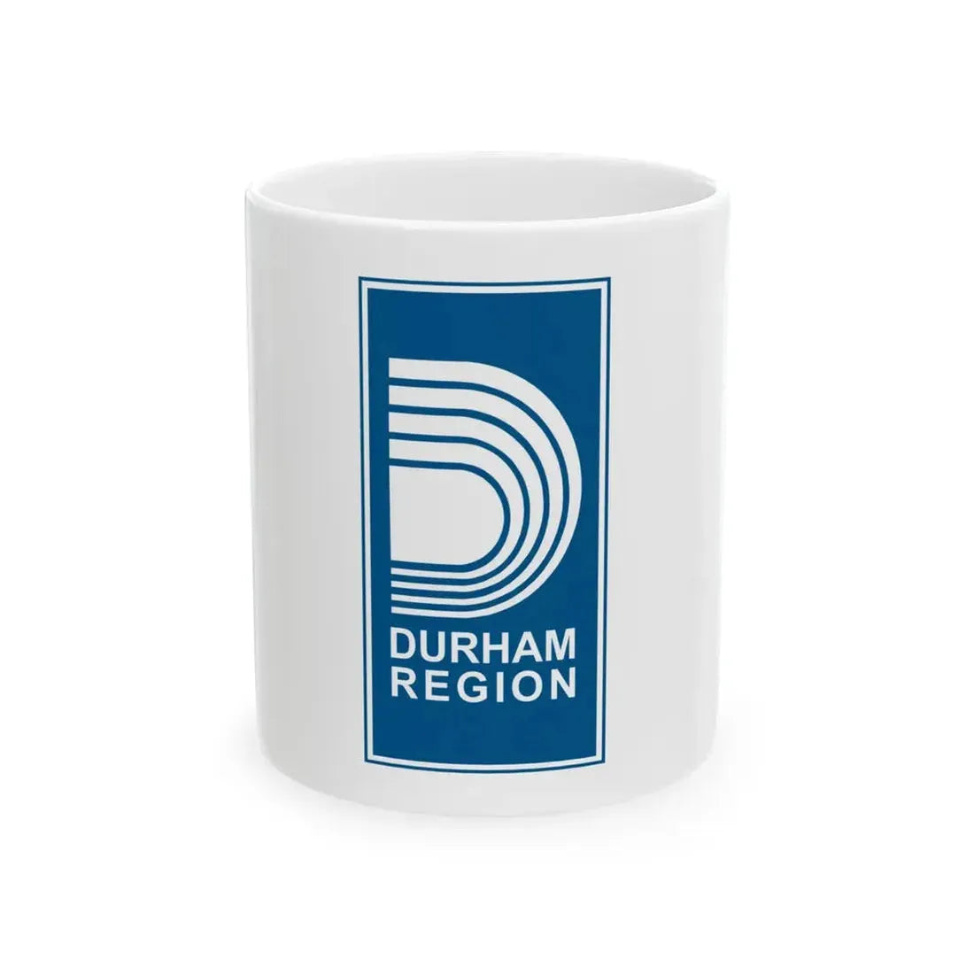 Flag of the Regional Municipality of Durham (Canada) White Coffee Mug 11oz - Go Mug Yourself