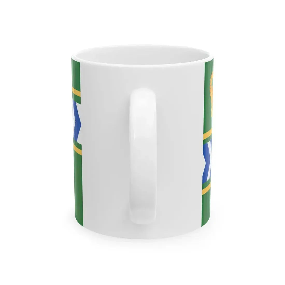 Flag of the Regional Municipality of Niagara (Canada) White Coffee Mug - Go Mug Yourself