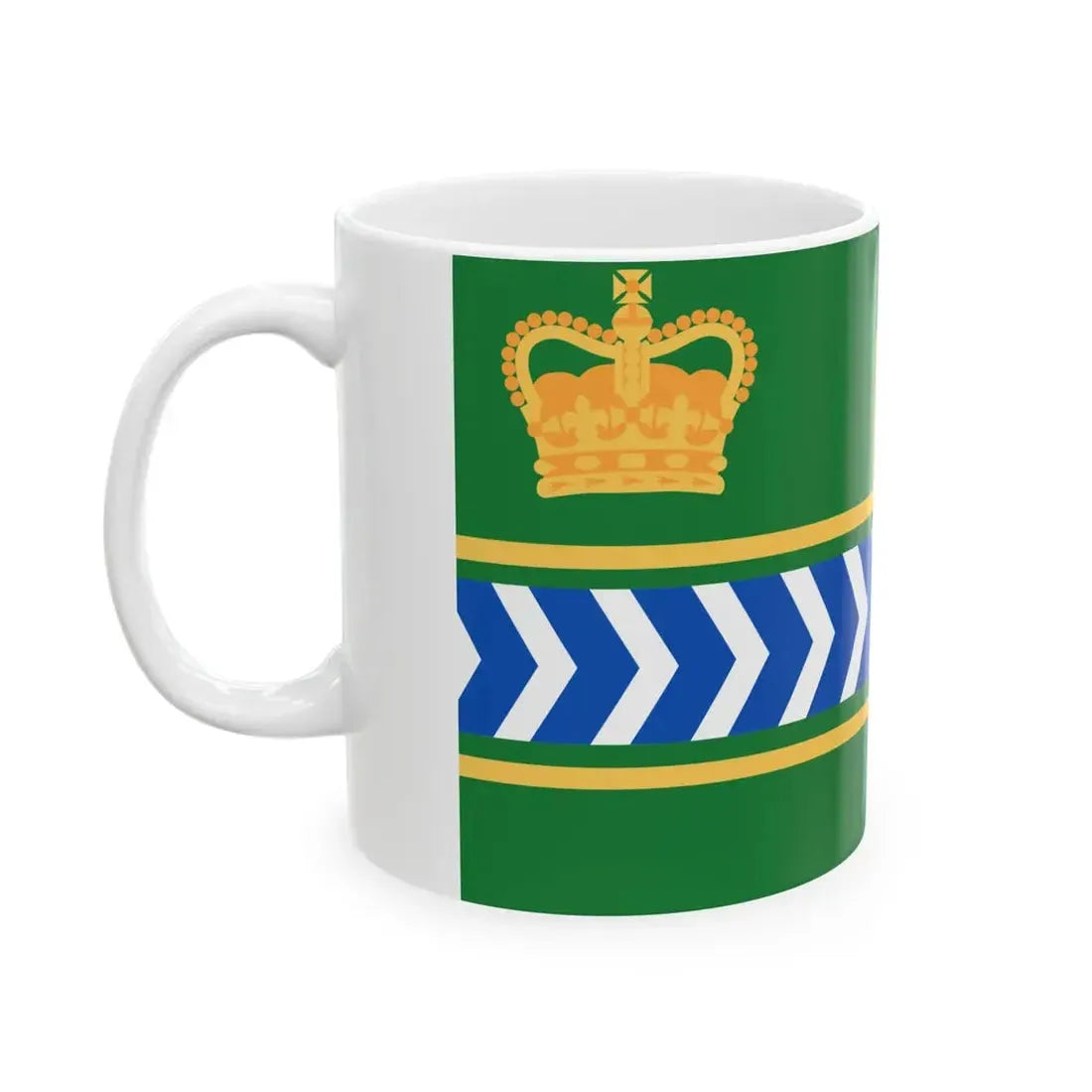 Flag of the Regional Municipality of Niagara (Canada) White Coffee Mug - Go Mug Yourself