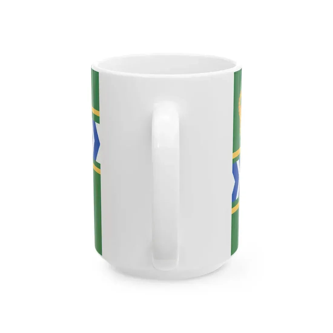 Flag of the Regional Municipality of Niagara (Canada) White Coffee Mug - Go Mug Yourself