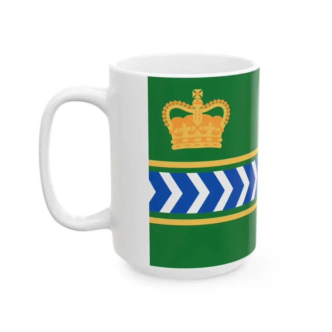 Flag of the Regional Municipality of Niagara (Canada) White Coffee Mug - Go Mug Yourself