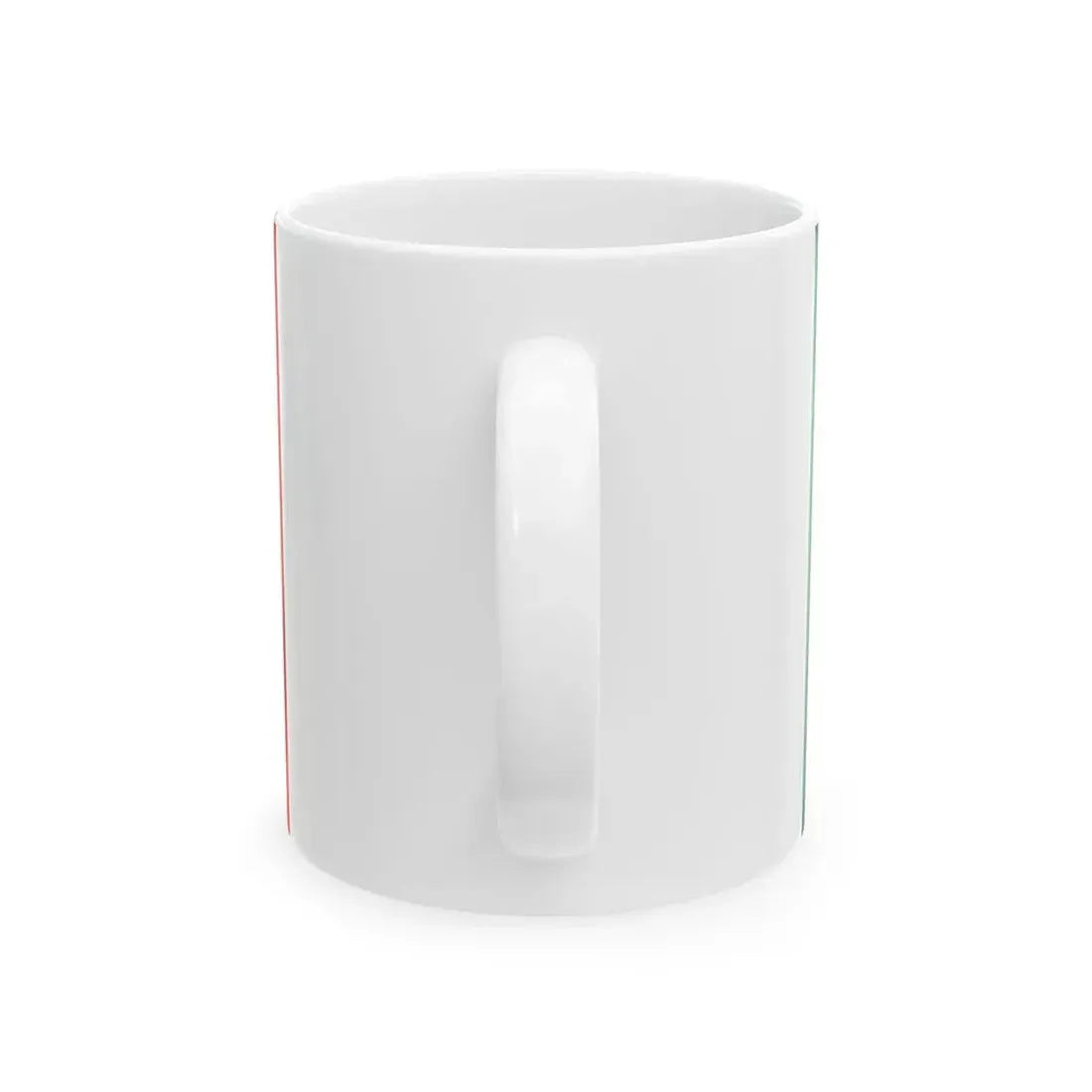 Flag of the Repubblica Transpadana (Italy) White Coffee Mug - Go Mug Yourself