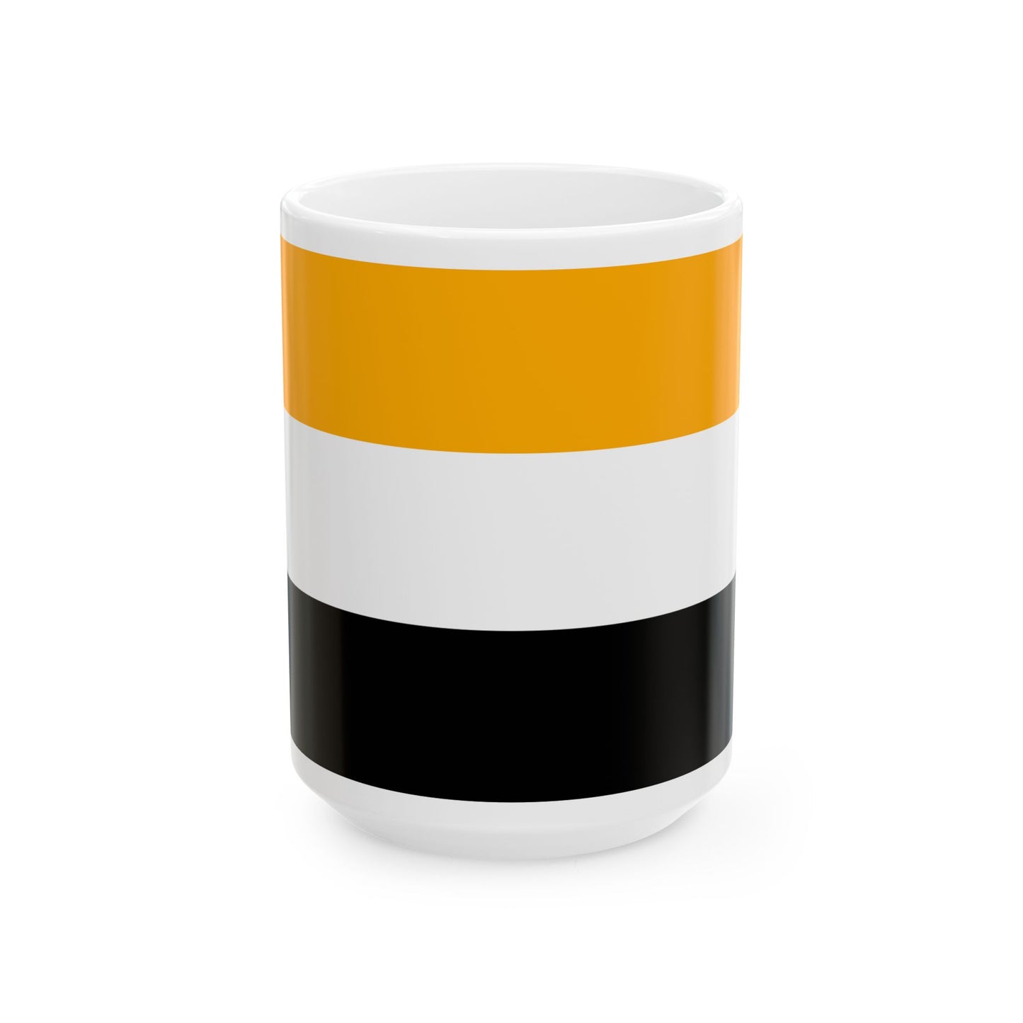 Flag of the Republic of Cabinda (Angola) White Coffee Mug-15oz-Go Mug Yourself