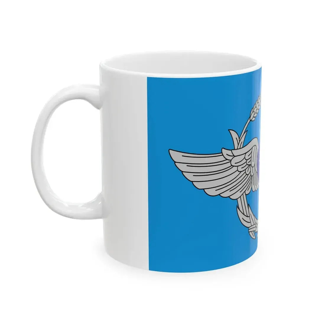 Flag of the Republic of China Air Force (China) White Coffee Mug - Go Mug Yourself