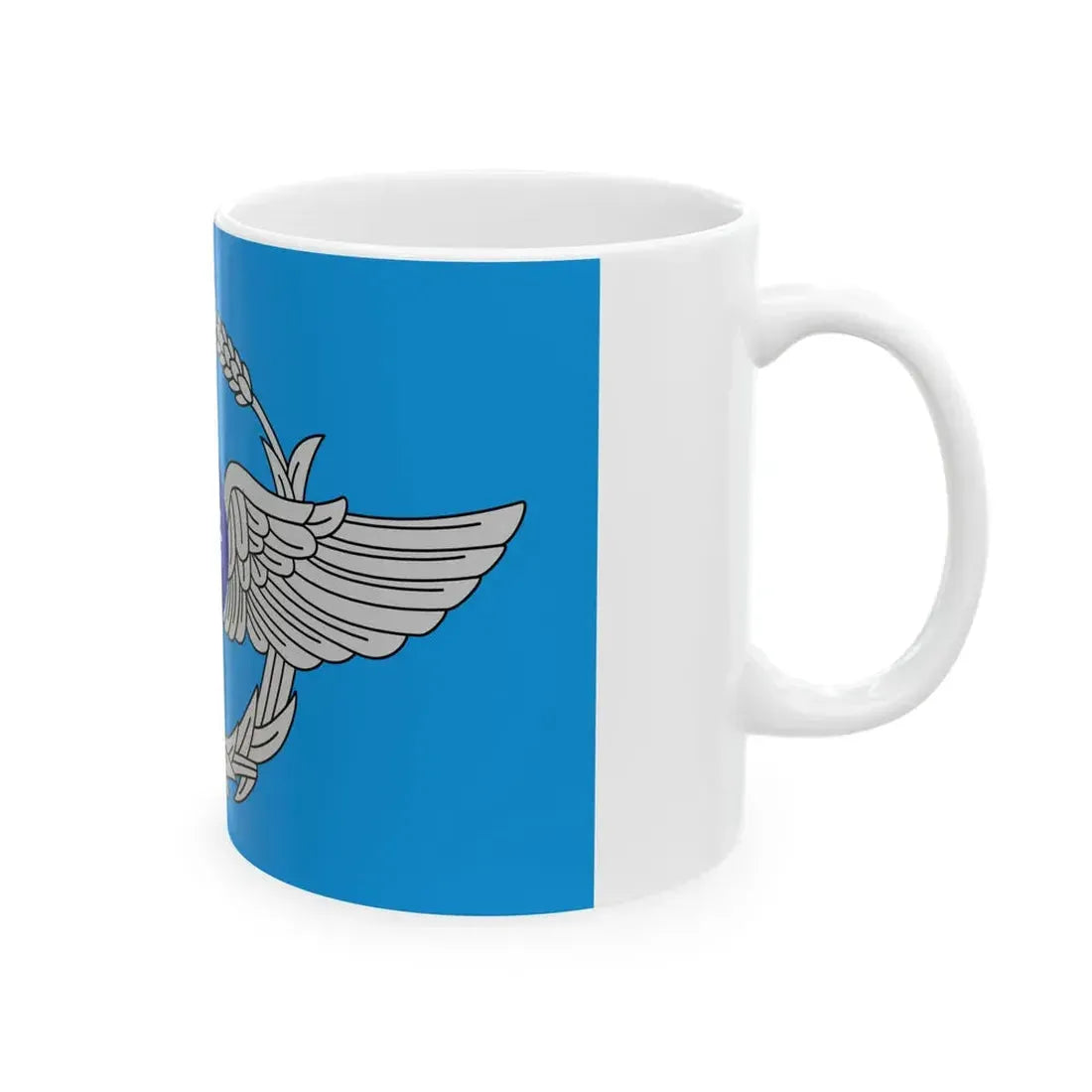 Flag of the Republic of China Air Force (China) White Coffee Mug - Go Mug Yourself