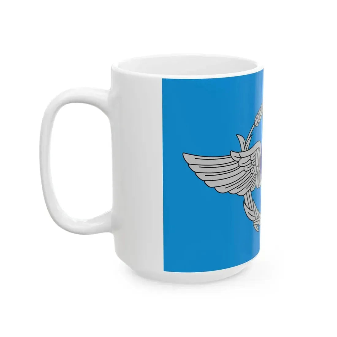 Flag of the Republic of China Air Force (China) White Coffee Mug - Go Mug Yourself