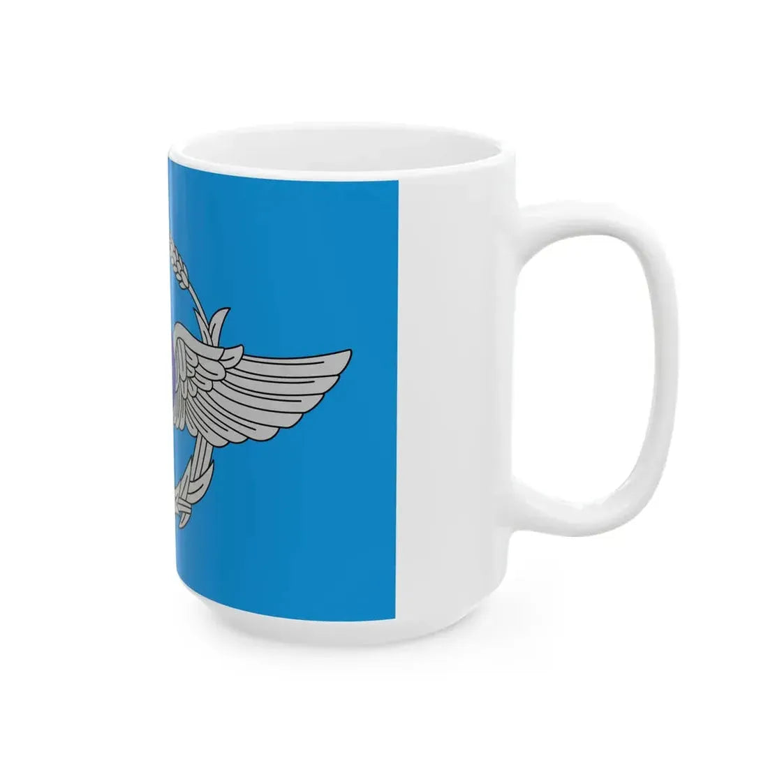 Flag of the Republic of China Air Force (China) White Coffee Mug - Go Mug Yourself