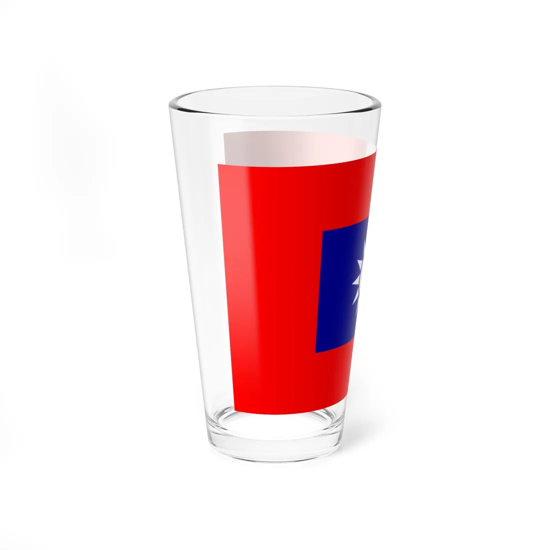 Flag of the Republic of China Army (China) Pint Glass 16oz - Go Mug Yourself