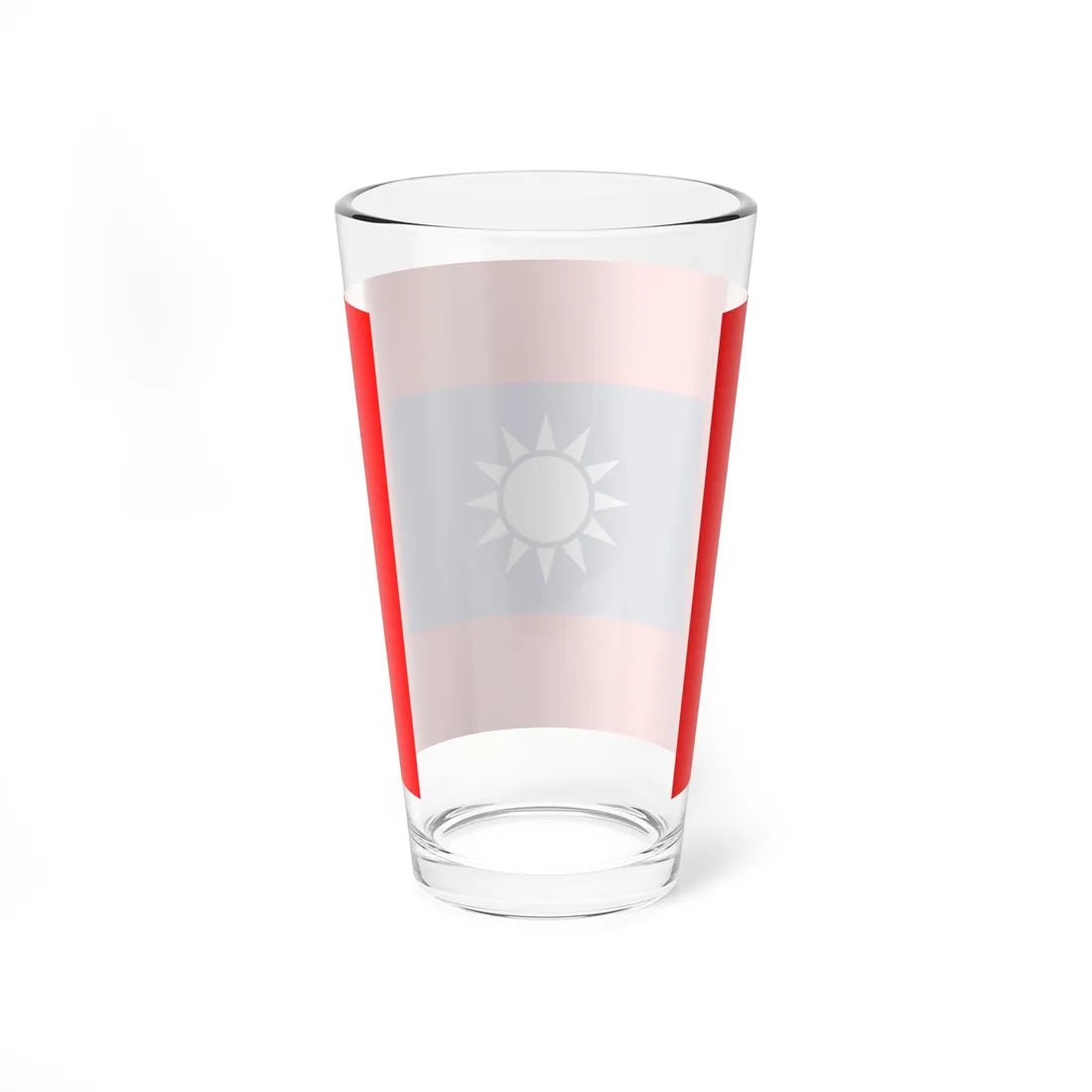Flag of the Republic of China Army (China) Pint Glass 16oz - Go Mug Yourself
