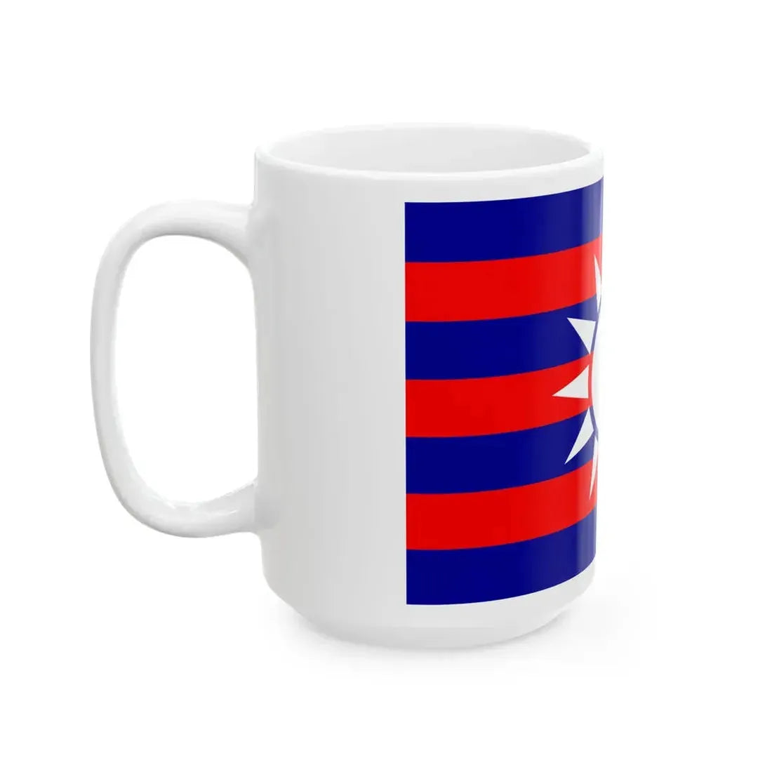 Flag of the Republic of China draft 2 (China) White Coffee Mug - Go Mug Yourself