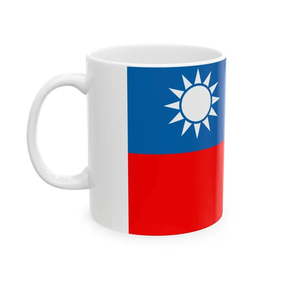 Flag of the Republic of China Kuomintang (China) White Coffee Mug - Go Mug Yourself