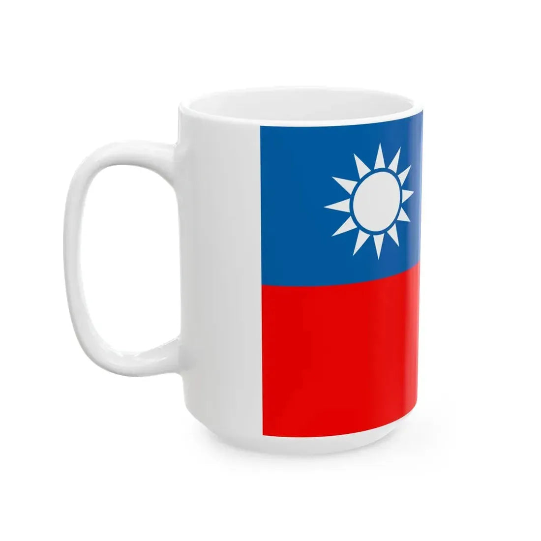 Flag of the Republic of China Kuomintang (China) White Coffee Mug - Go Mug Yourself