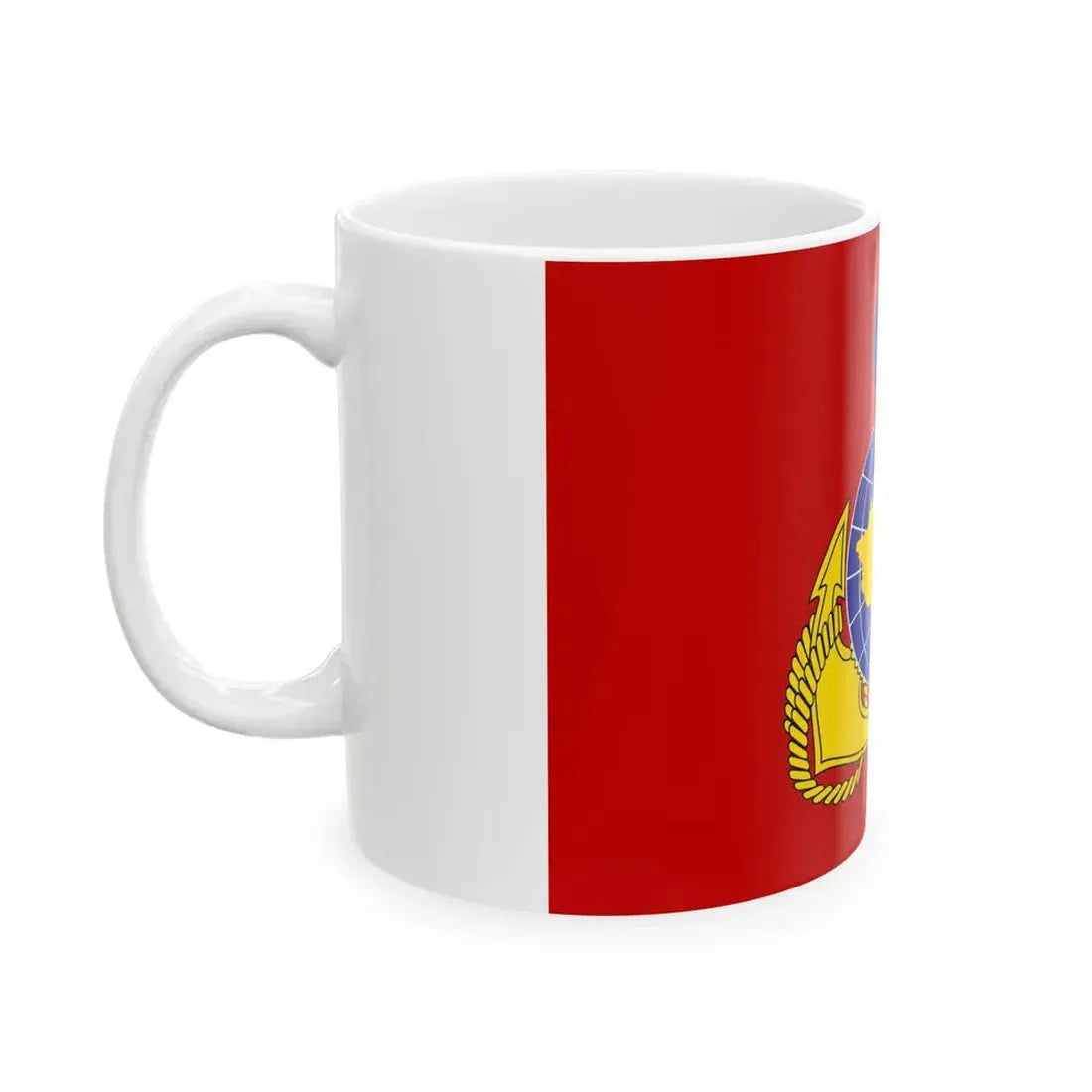 Flag of the Republic of China Marine Corps (China) White Coffee Mug - Go Mug Yourself