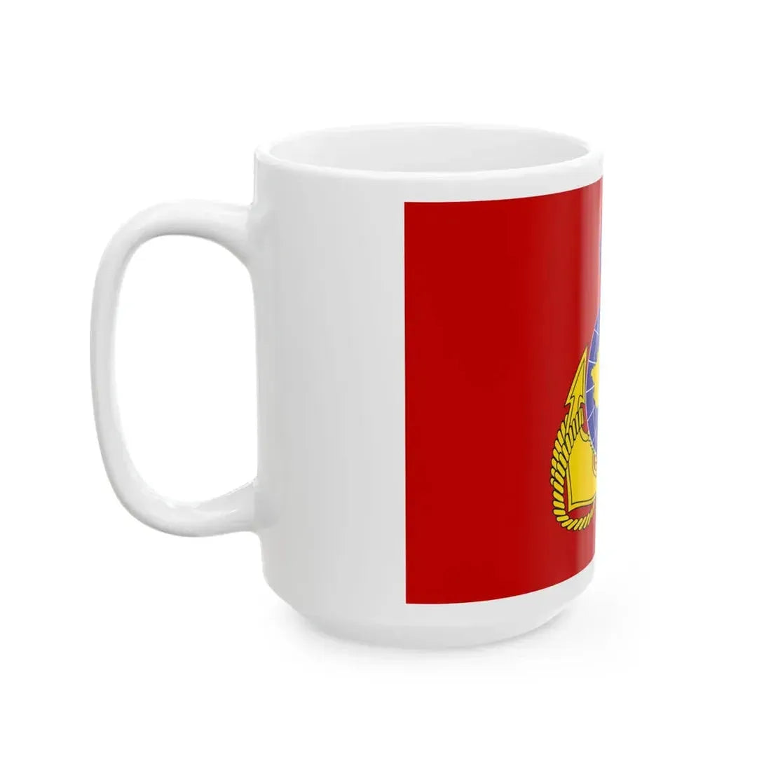 Flag of the Republic of China Marine Corps (China) White Coffee Mug - Go Mug Yourself