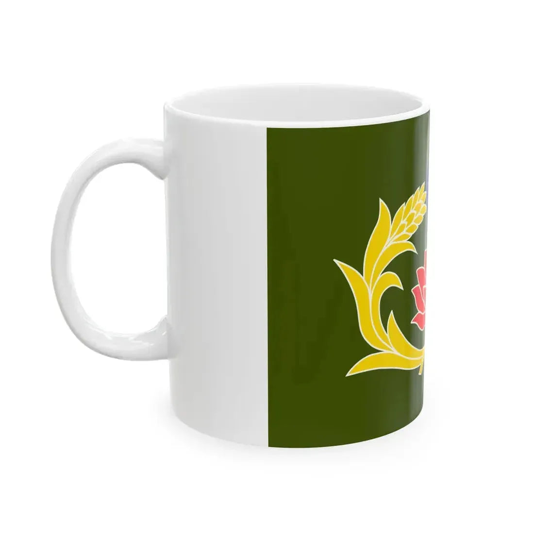 Flag of the Republic of China Military Police (China) White Coffee Mug - Go Mug Yourself