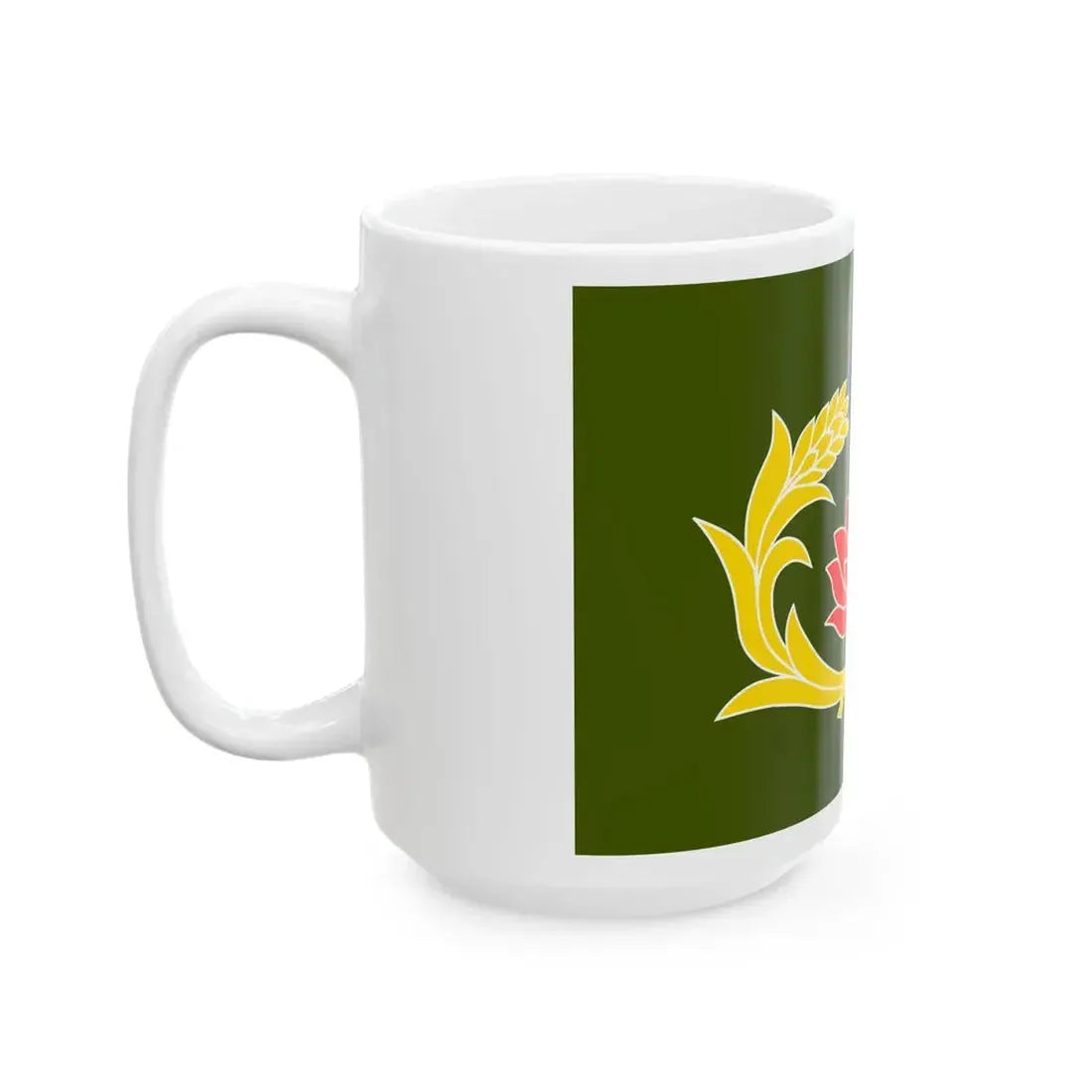 Flag of the Republic of China Military Police (China) White Coffee Mug - Go Mug Yourself
