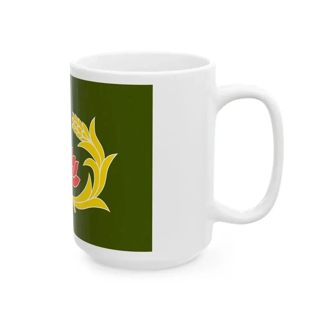 Flag of the Republic of China Military Police (China) White Coffee Mug - Go Mug Yourself